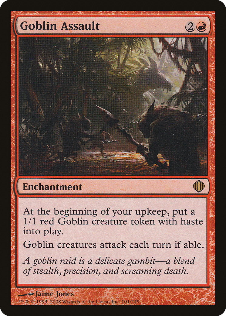 Image of Goblin Assault (ALA-101) - Shards of Alara Foil