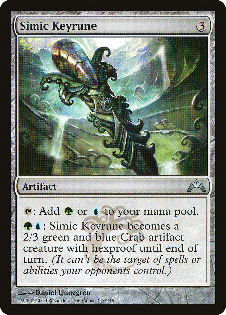 Image of Simic Keyrune (GTC-237) - Gatecrash