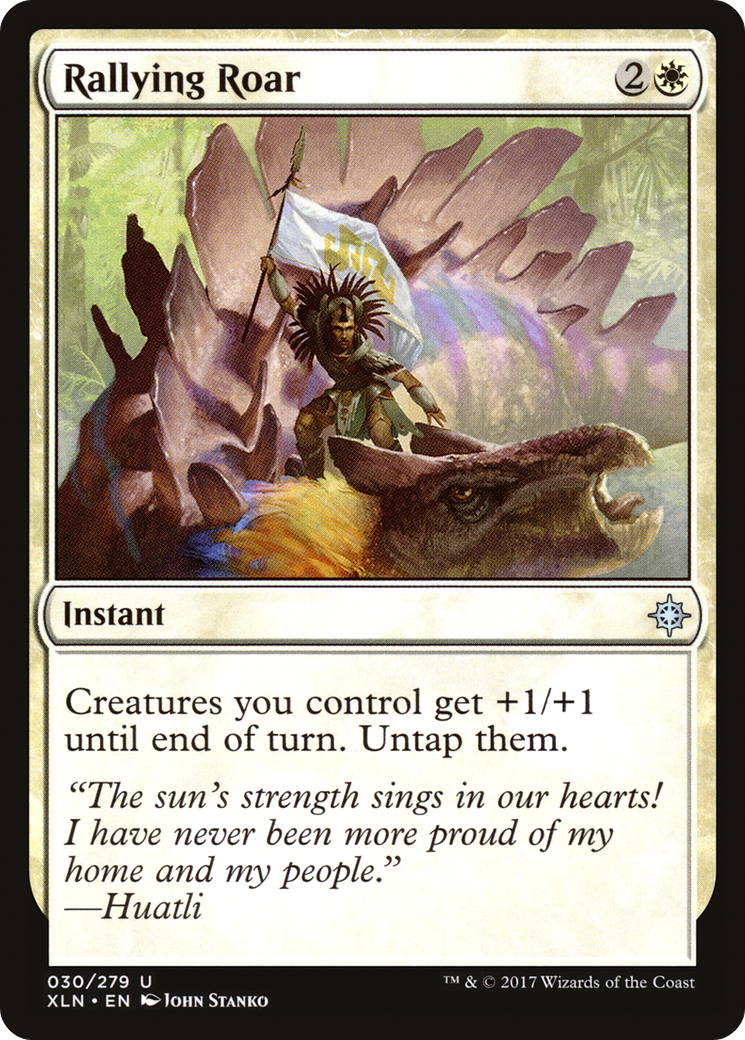 Image of Rallying Roar (XLN-030) - Ixalan