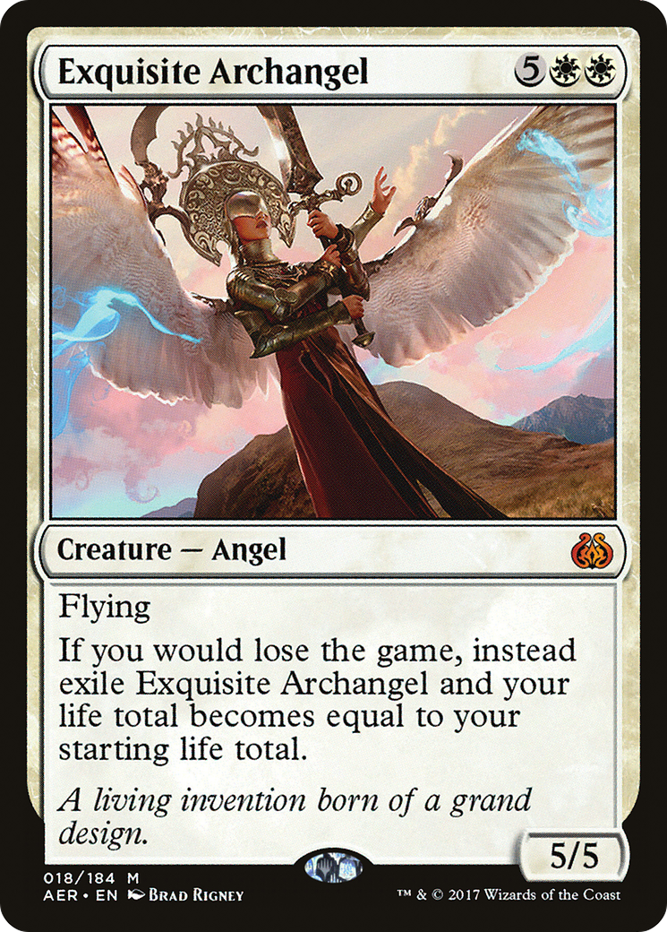 Image of Exquisite Archangel (AER-018) - Aether Revolt Foil