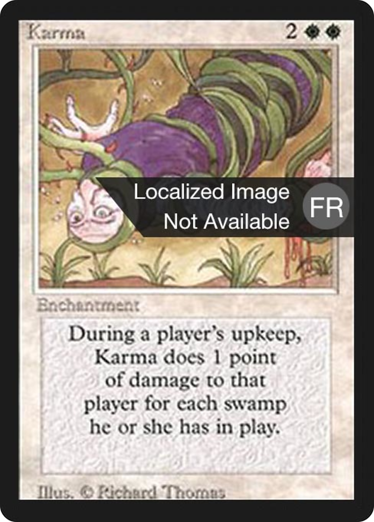 Image of Karma (FBB-) - Foreign Black Border