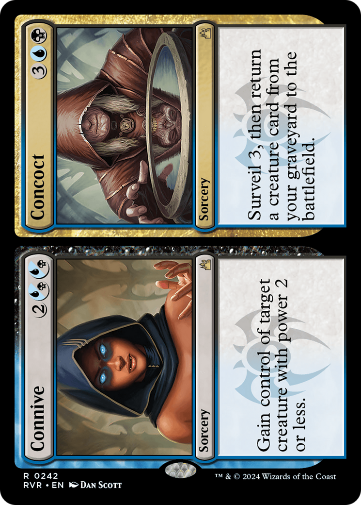 Image of Connive // Concoct (RVR-242) - Ravnica Remastered