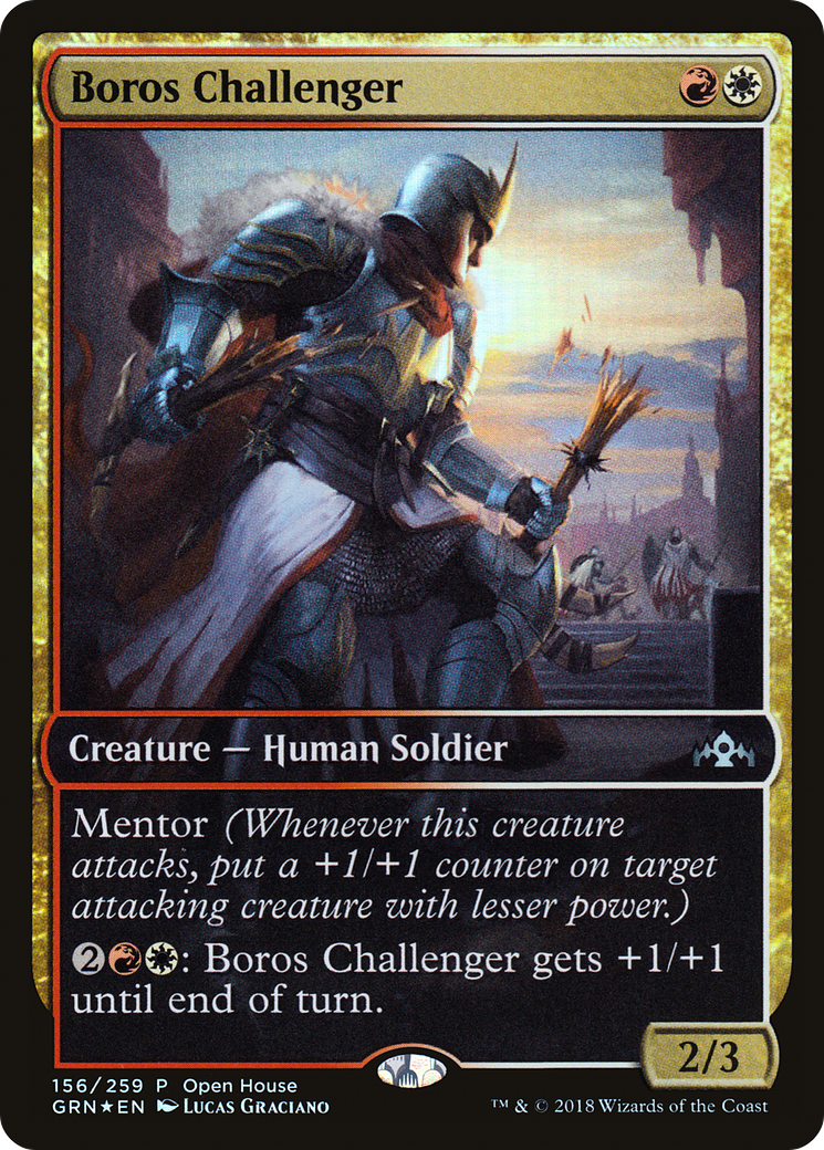 Image of Boros Challenger (OHP-156) - Guilds of Ravnica Promos Foil