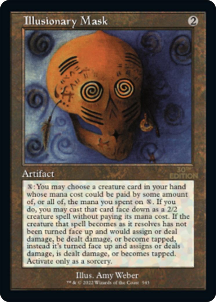 Image of Illusionary Mask (Retro Frame) (30A-543) - 30th Anniversary Edition