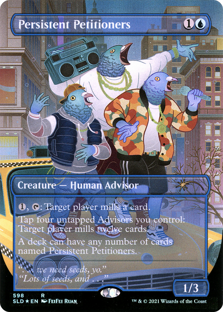 Image of Persistent Petitioners (598) (SLD-598) - Secret Lair Drop (Borderless) Foil