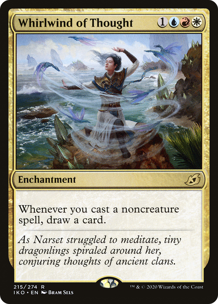 Image of Whirlwind of Thought (IKO-215) - Ikoria: Lair of Behemoths Foil