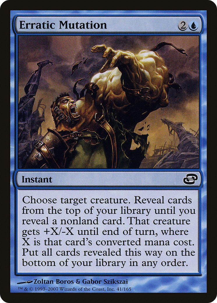 Image of Erratic Mutation (PLC-041) - Planar Chaos Foil