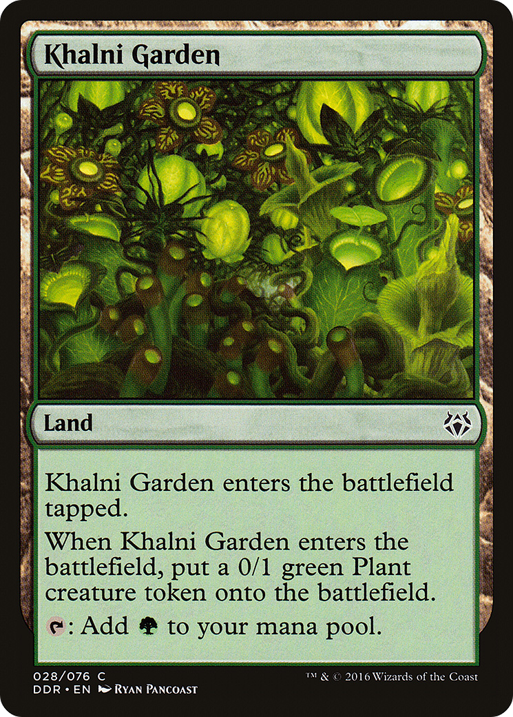 Image of Khalni Garden (DDR-028) - Duel Decks: Nissa vs. Ob Nixilis