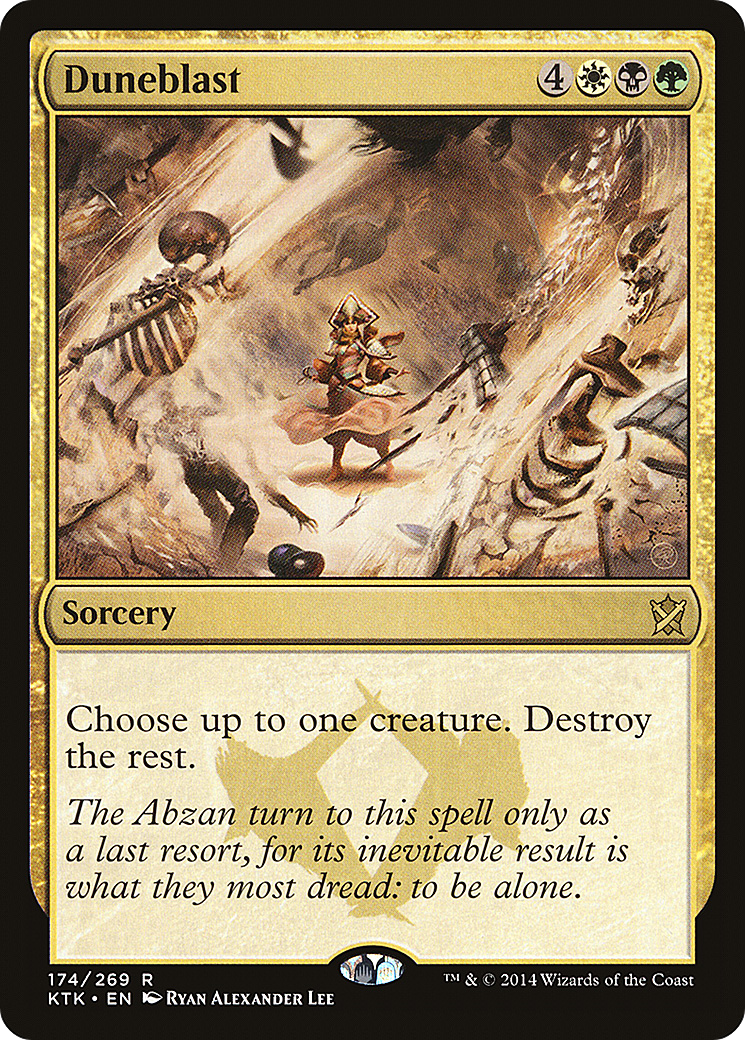 Image of Duneblast (KTK-174) - Khans of Tarkir