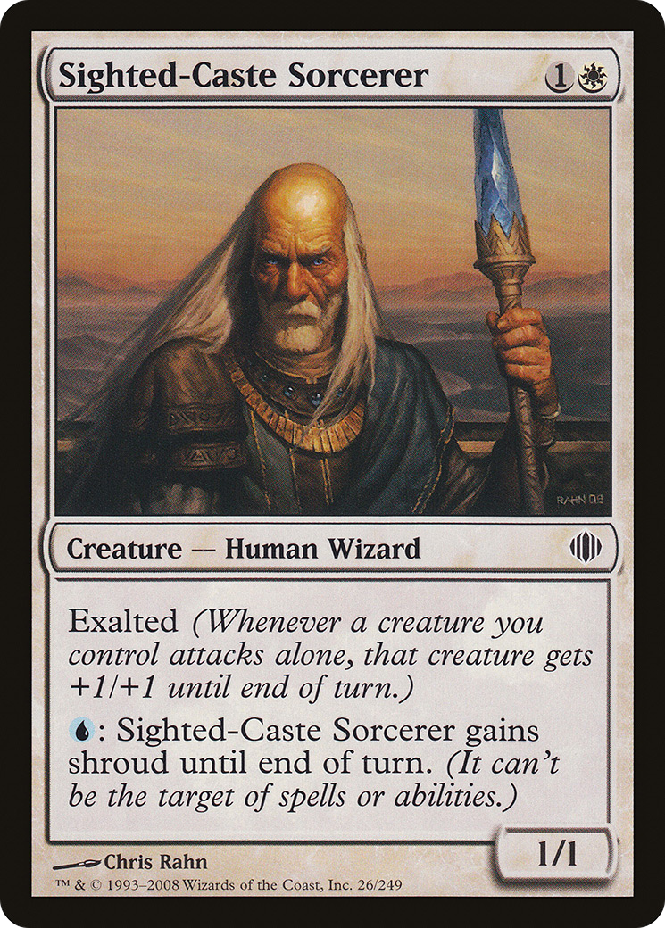 Image of Sighted-Caste Sorcerer (ALA-026) - Shards of Alara