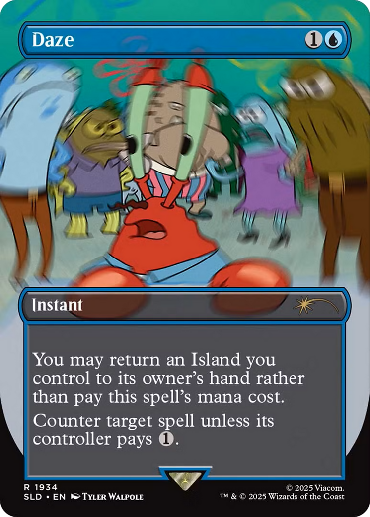 Image of Daze (SLD-1934) - Secret Lair Drop (Borderless)