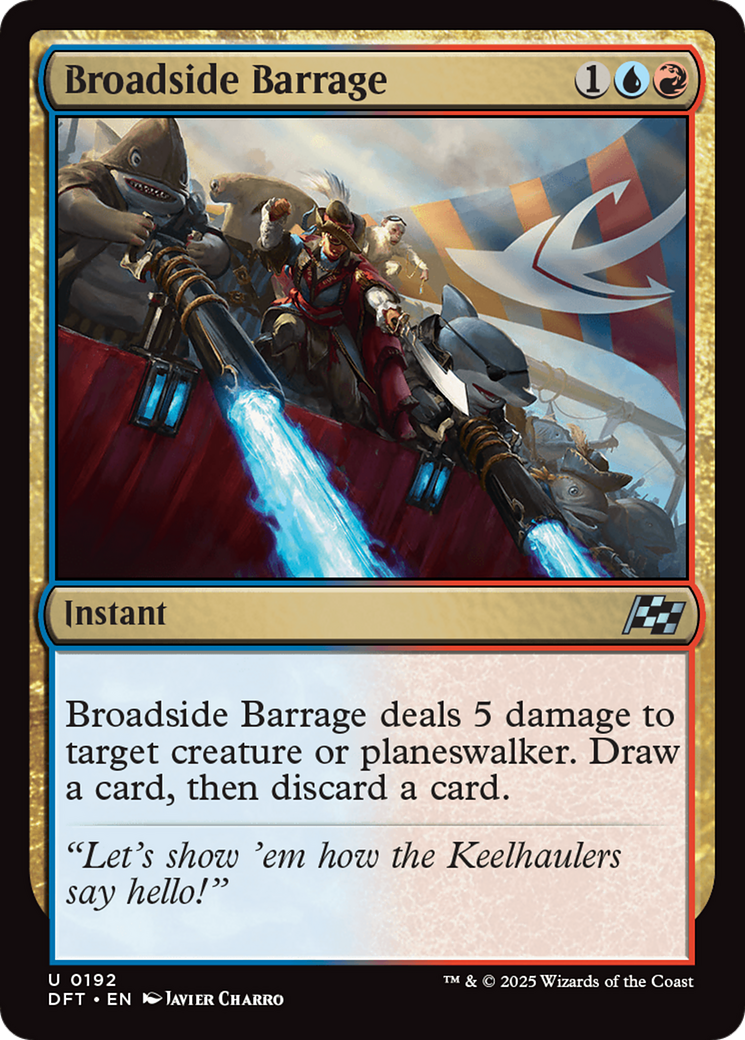 Image of Broadside Barrage (DFT-192) - Aetherdrift