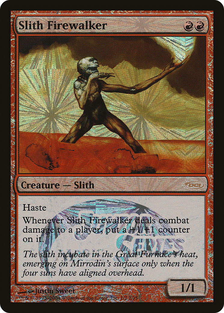 Image of Slith Firewalker (Junior Series Europe) (JSS-001) - Junior Series Europe Foil