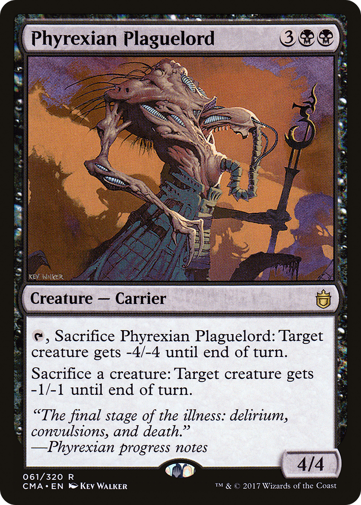 Image of Phyrexian Plaguelord (CMA-061) - Commander Anthology