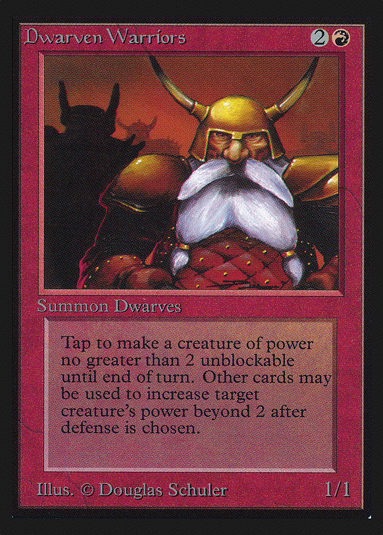 Image of Dwarven Warriors (CE) (CED-) - Collectors' Edition