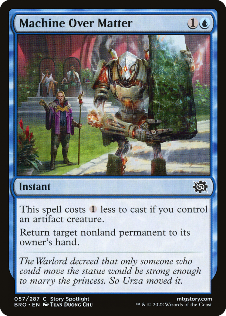 Image of Machine Over Matter (BRO-057) - The Brothers' War