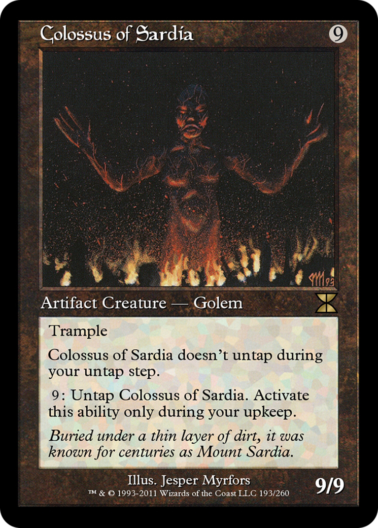 Image of Colossus of Sardia (ME4-193) - Masters Edition IV