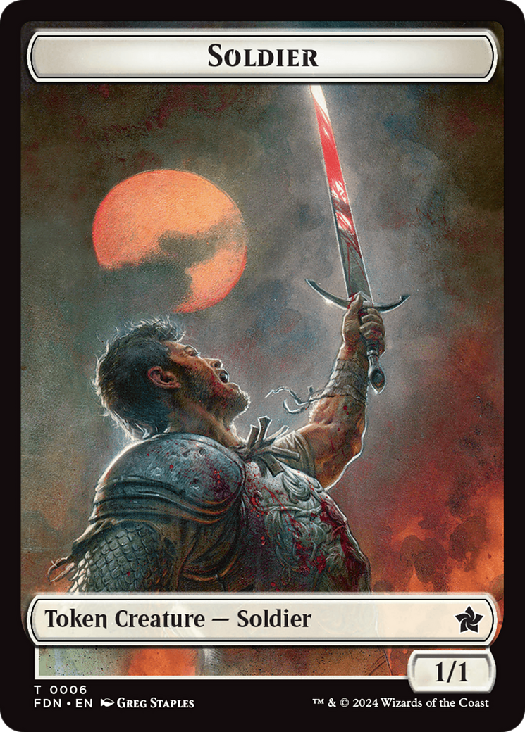 Image of Soldier (TFDN-006) - Foundations Tokens