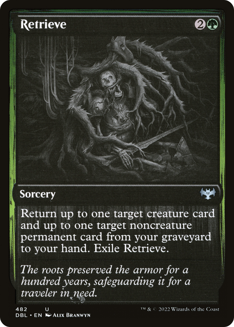 Image of Retrieve (DBL-482) - Innistrad: Double Feature Foil