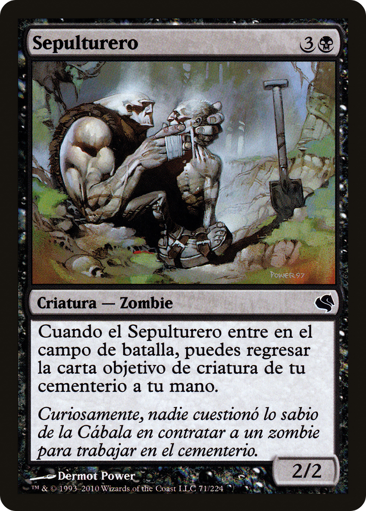 Image of Gravedigger (Spanish) - 