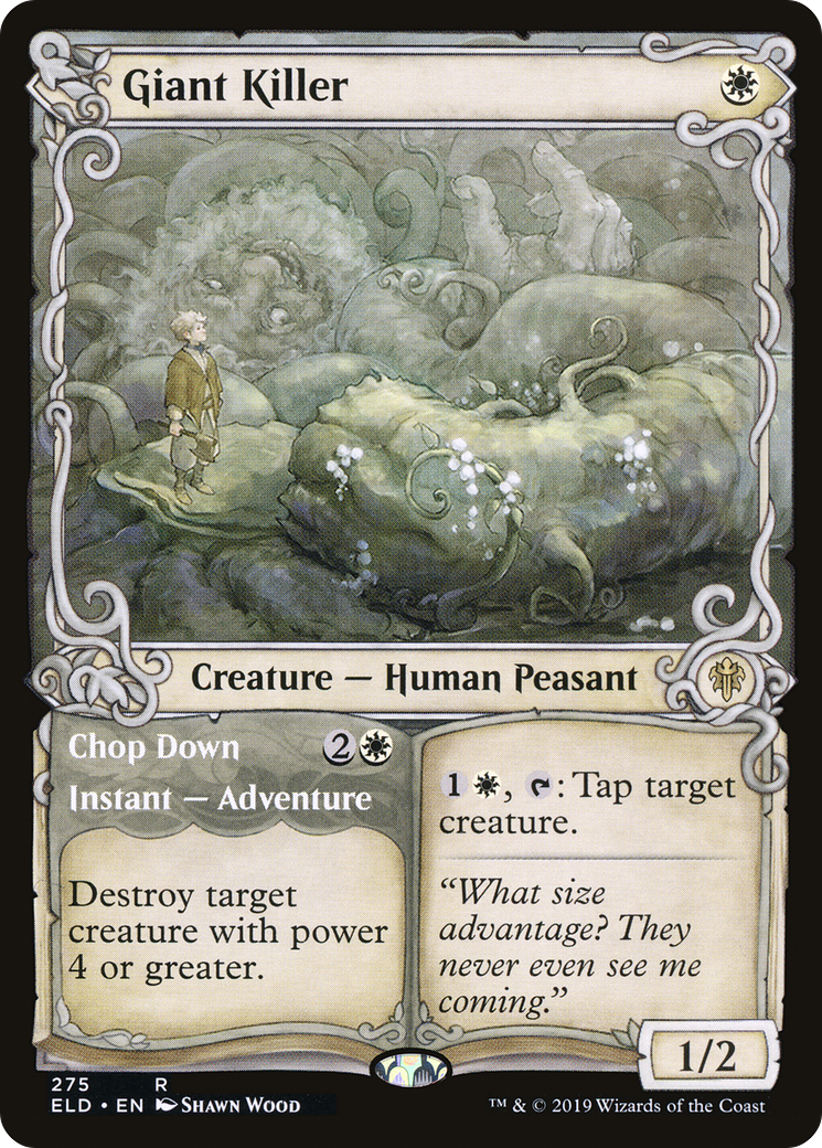 Image of Giant Killer (Showcase) (ELD-275) - Throne of Eldraine: (Showcase) Foil
