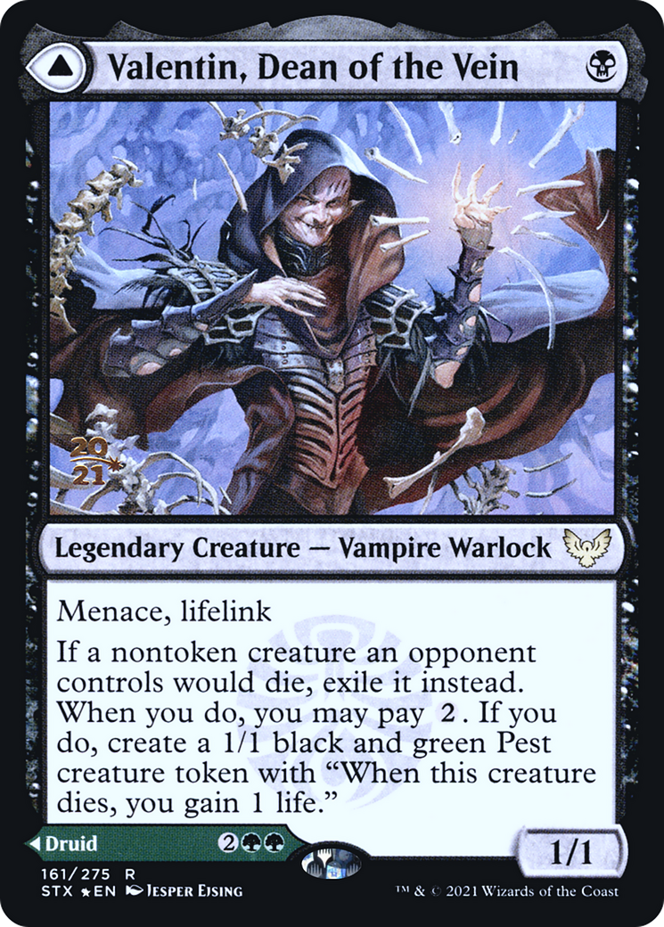 Image of Valentin, Dean of the Vein (PRE-161) - Strixhaven: School of Mages Promos Foil