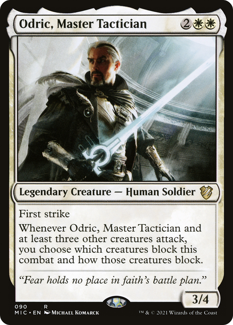 Image of Odric, Master Tactician (MIC-090) - Midnight Hunt Commander