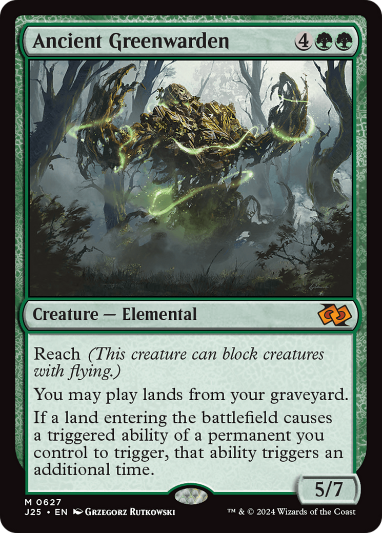Image of Ancient Greenwarden (J25-627) - Foundations Jumpstart