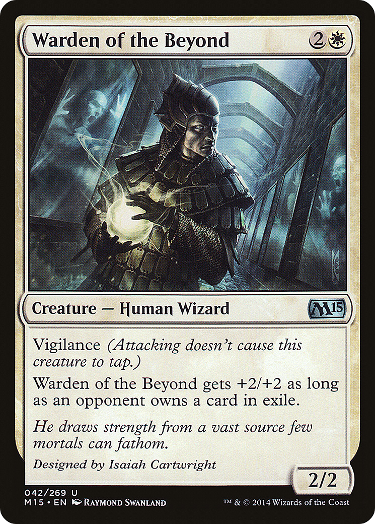 Image of Warden of the Beyond (M15-042) - Magic 2015 Foil