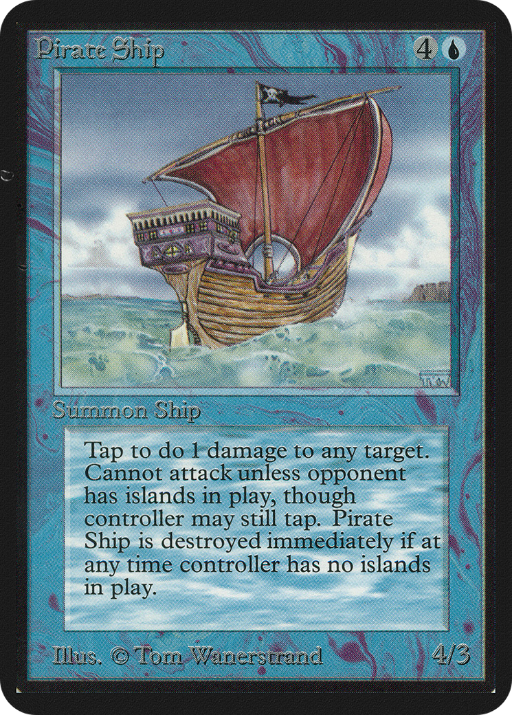 Image of Pirate Ship (LEA-) - Limited Edition Alpha