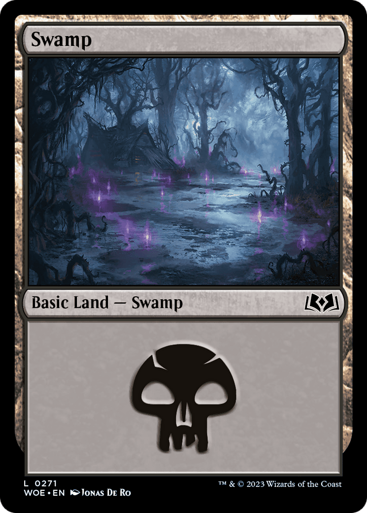 Image of Swamp (0271) (WOE-271) - Wilds of Eldraine Foil