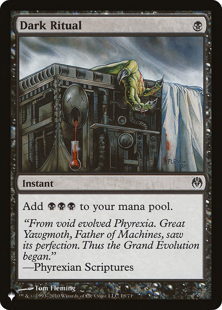 Image of Dark Ritual (DDE) (LIST-18/71) - The List