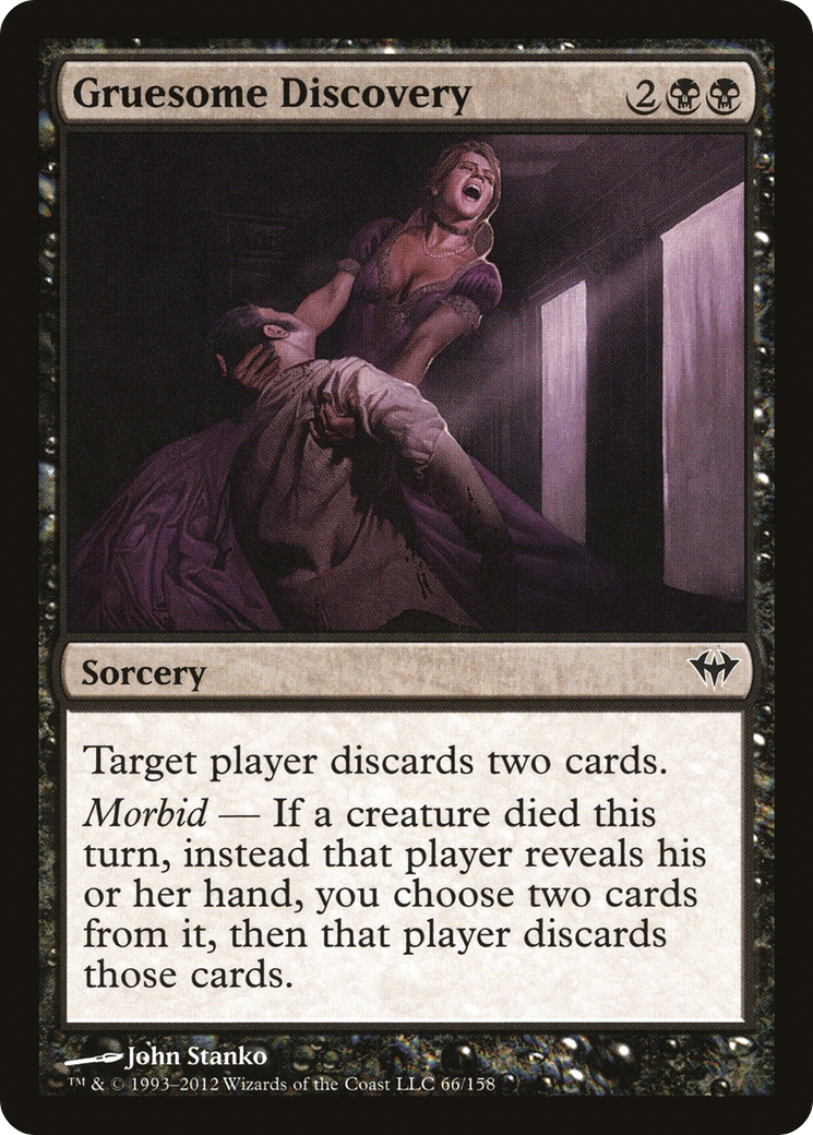 Image of Gruesome Discovery (DKA-066) - Dark Ascension Foil