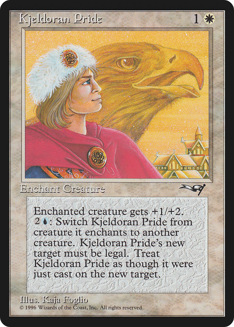 Image of Kjeldoran Pride (Eagle) (ALL-137) - Alliances