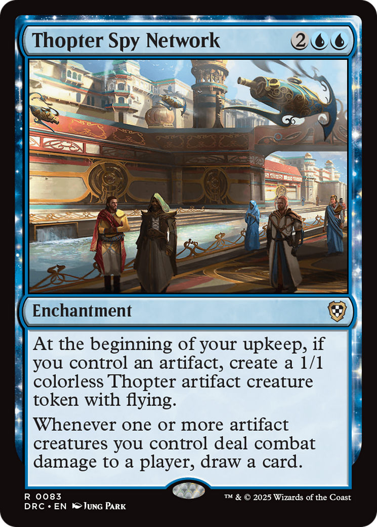 Image of Thopter Spy Network (DRC-083) - Commander: Aetherdrift: (enchantment)