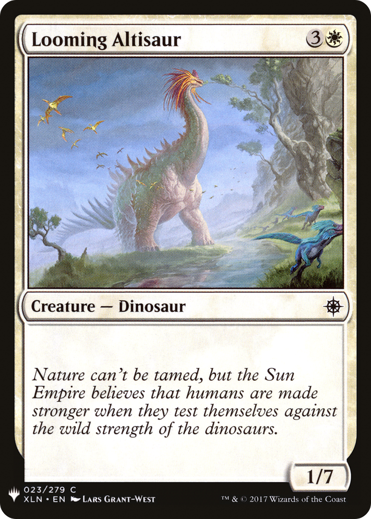 Image of Looming Altisaur (LIST-XLN-23) - The List
