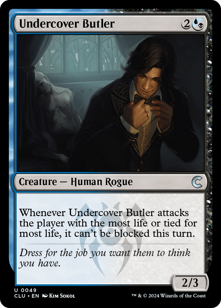 Image of Undercover Butler (CLU-049) - Ravnica: Clue Edition