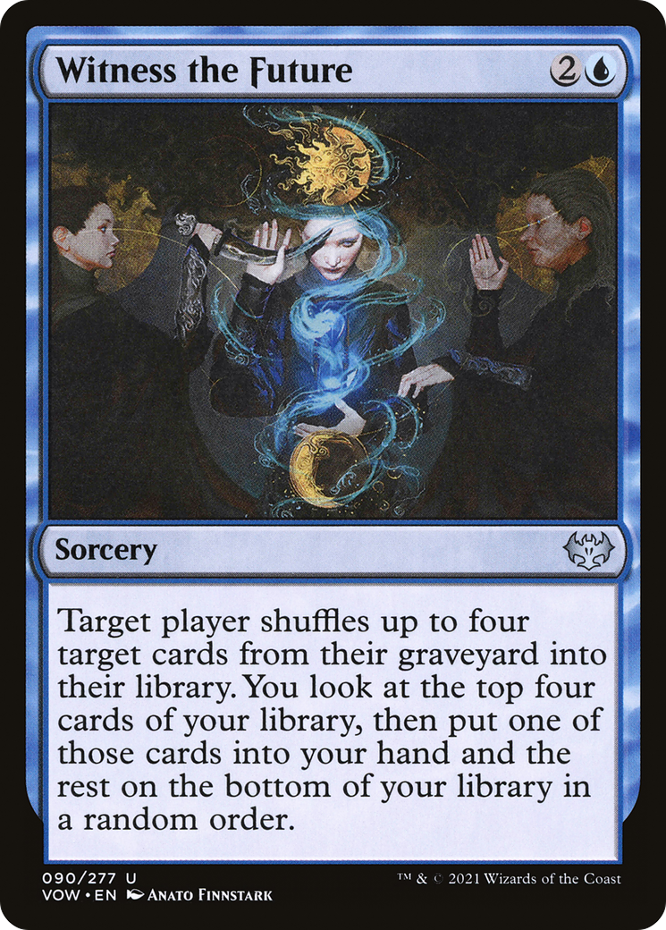 Image of Witness the Future (VOW-090) - Innistrad: Crimson Vow Foil