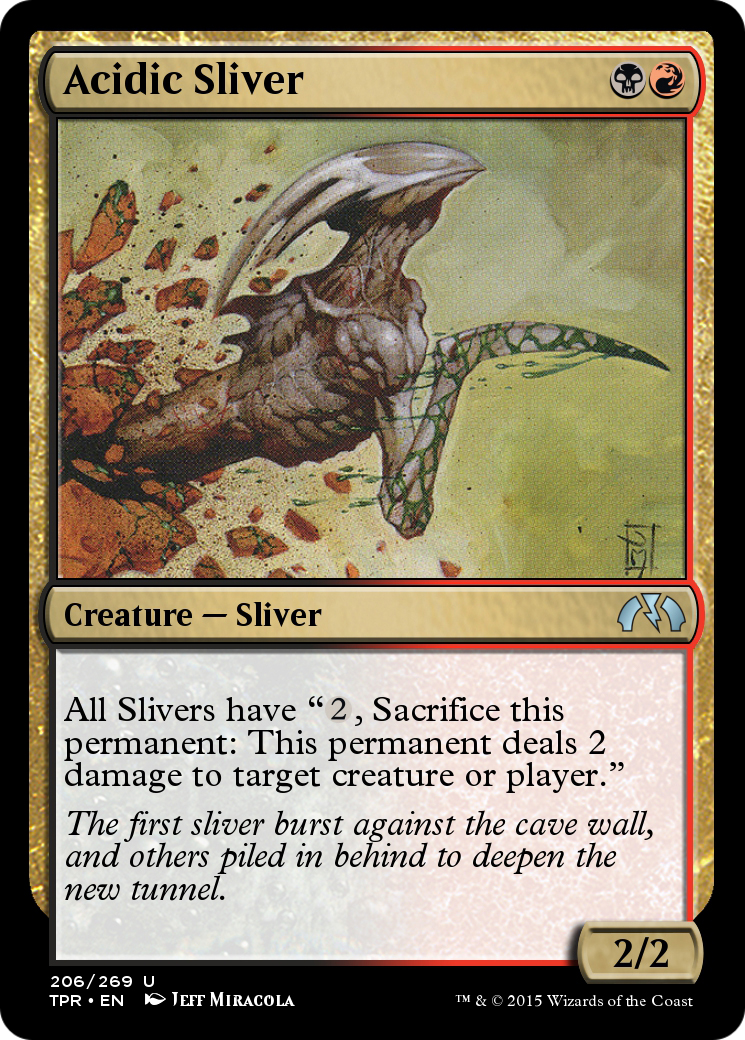 Image of Acidic Sliver (TPR-206) - Tempest Remastered