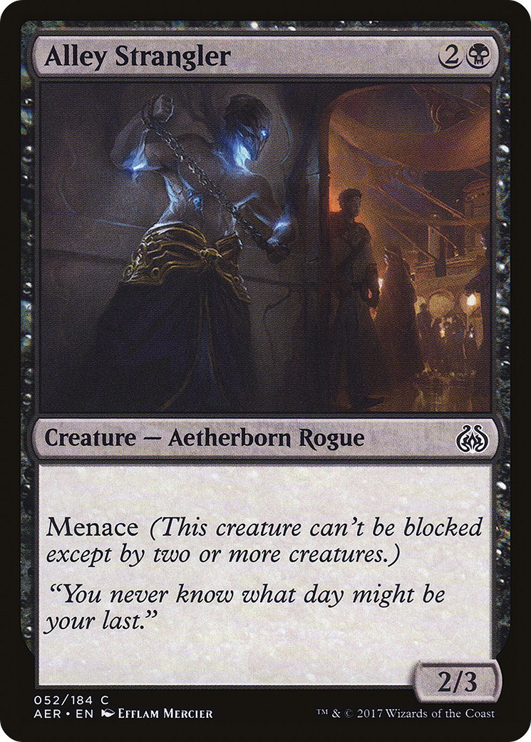 Image of Alley Strangler (AER-52†) - Aether Revolt