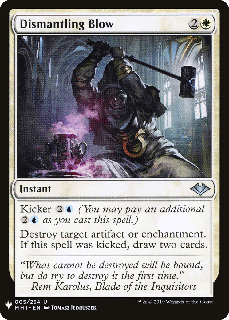 Image of Dismantling Blow (LIST-MH1-5) - The List