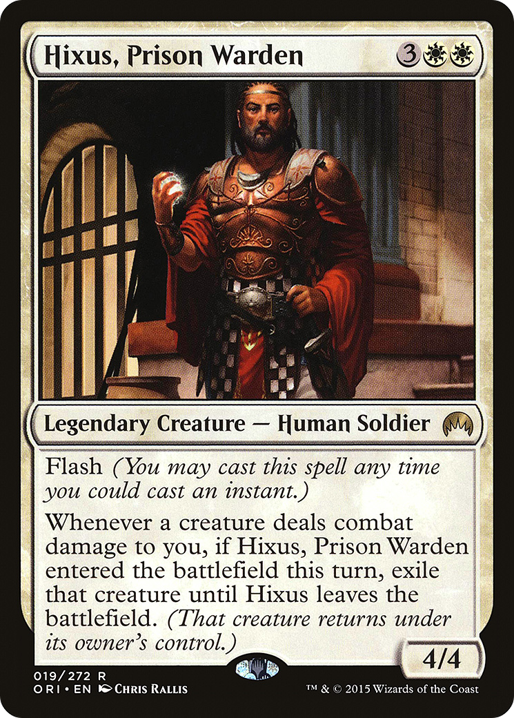 Image of Hixus, Prison Warden (ORI-019) - Magic Origins