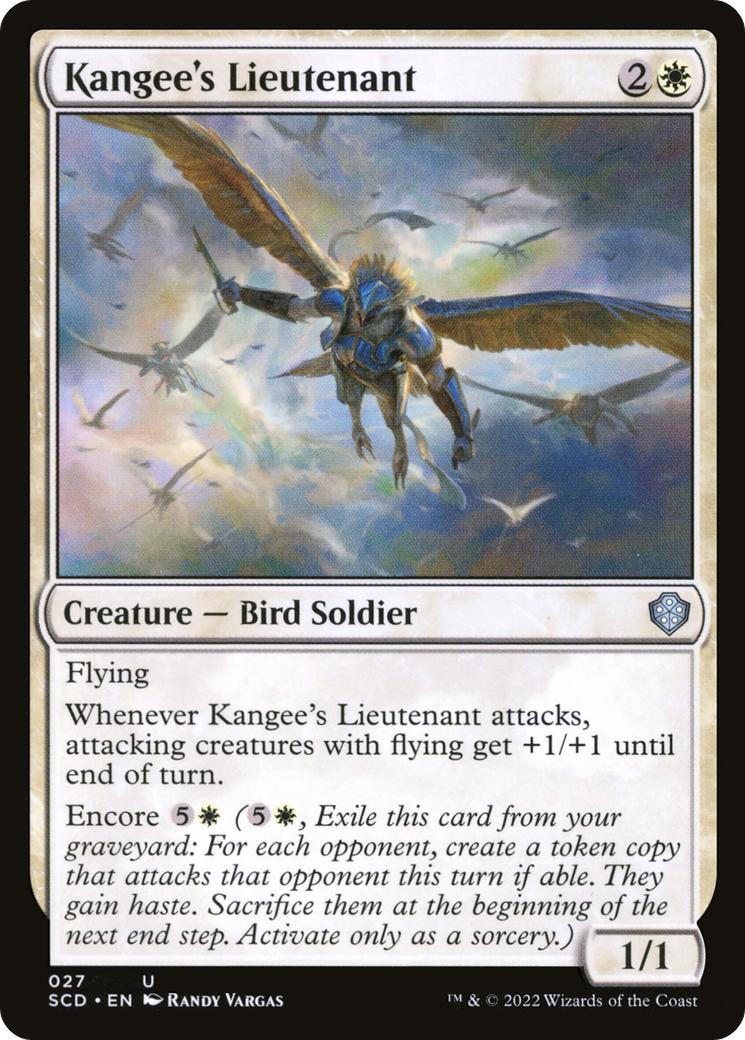 Image of Kangee's Lieutenant (SCD-027) - Starter Commander Decks