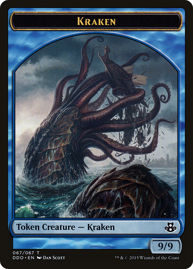 Image of Kraken Token (DDO-067) - Duel Decks: Elspeth vs. Kiora