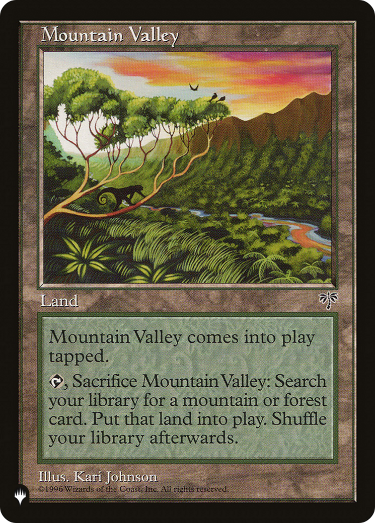 Image of Mountain Valley (LIST-MIR-328) - The List