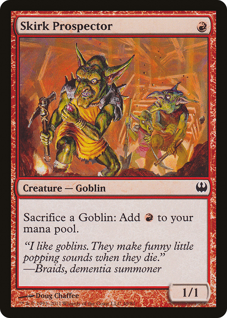 Image of Skirk Prospector (DDG-049) - Duel Decks: Knights vs. Dragons