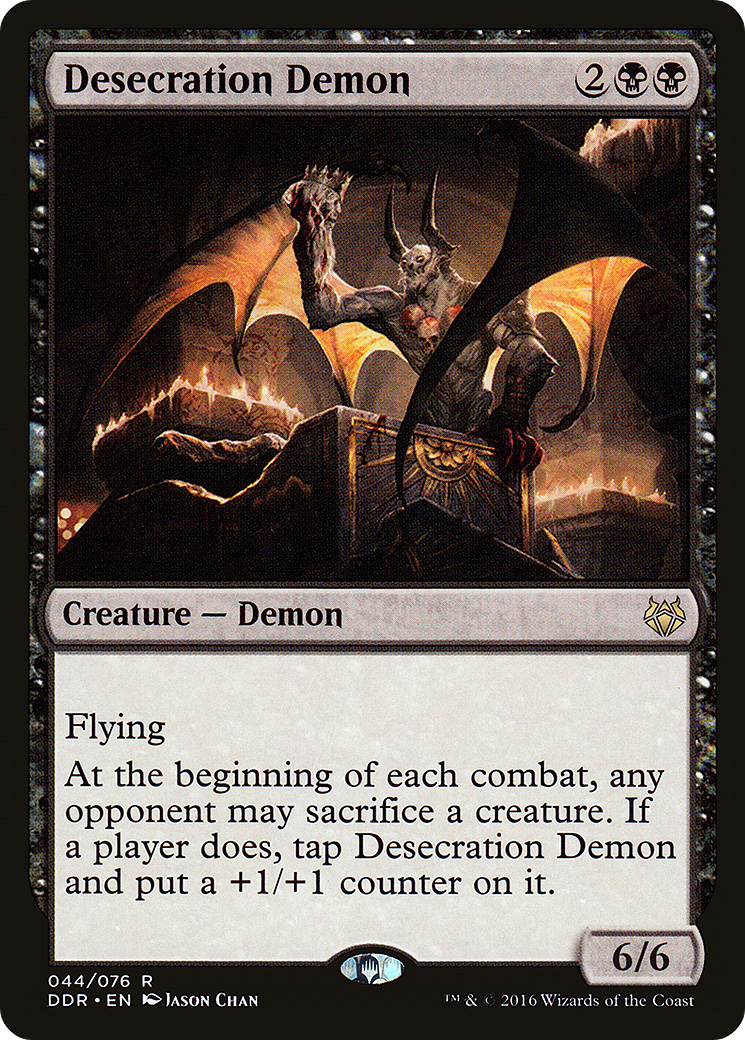 Image of Desecration Demon (DDR-044) - Duel Decks: Nissa vs. Ob Nixilis