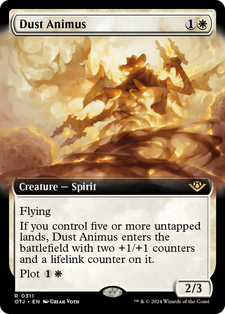 Image of Dust Animus (Extended Art) (OTJ-311) - Outlaws of Thunder Junction: (Extended Art) Foil