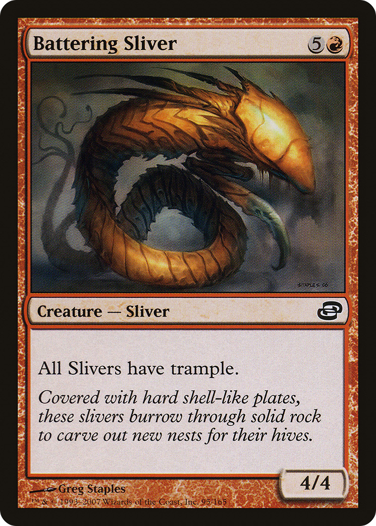Image of Battering Sliver (PLC-095) - Planar Chaos Foil