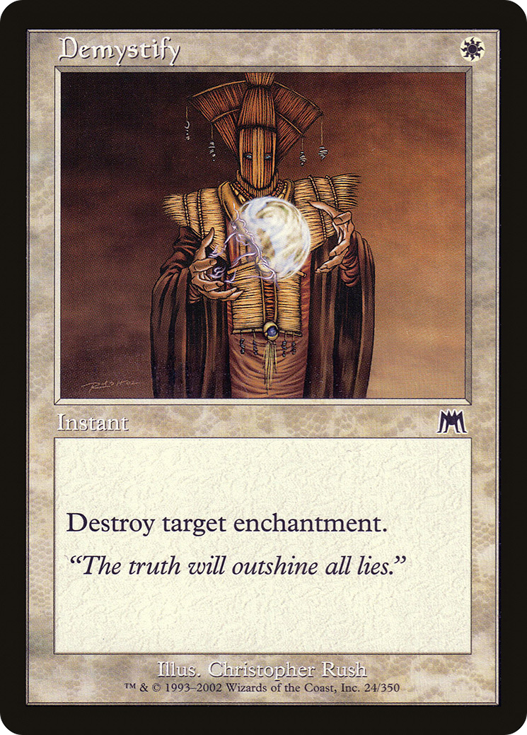 Image of Demystify (ONS-024) - Onslaught
